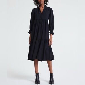 Adriano Goldschmied AG Celeste Tiered Midi Dress